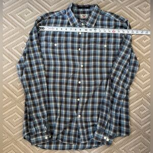 Barbour men's Steve McQueen collection button shirt size XL